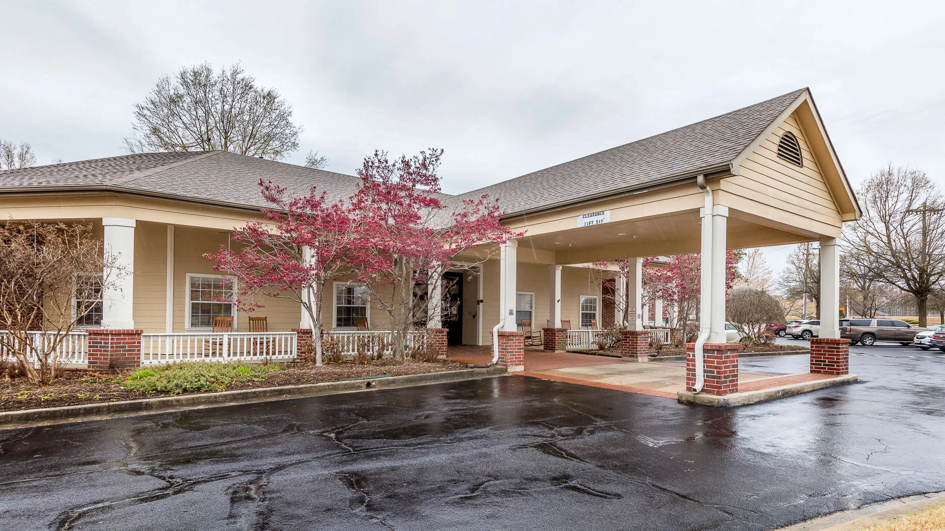 Entrance to American House in Bartlett, TN