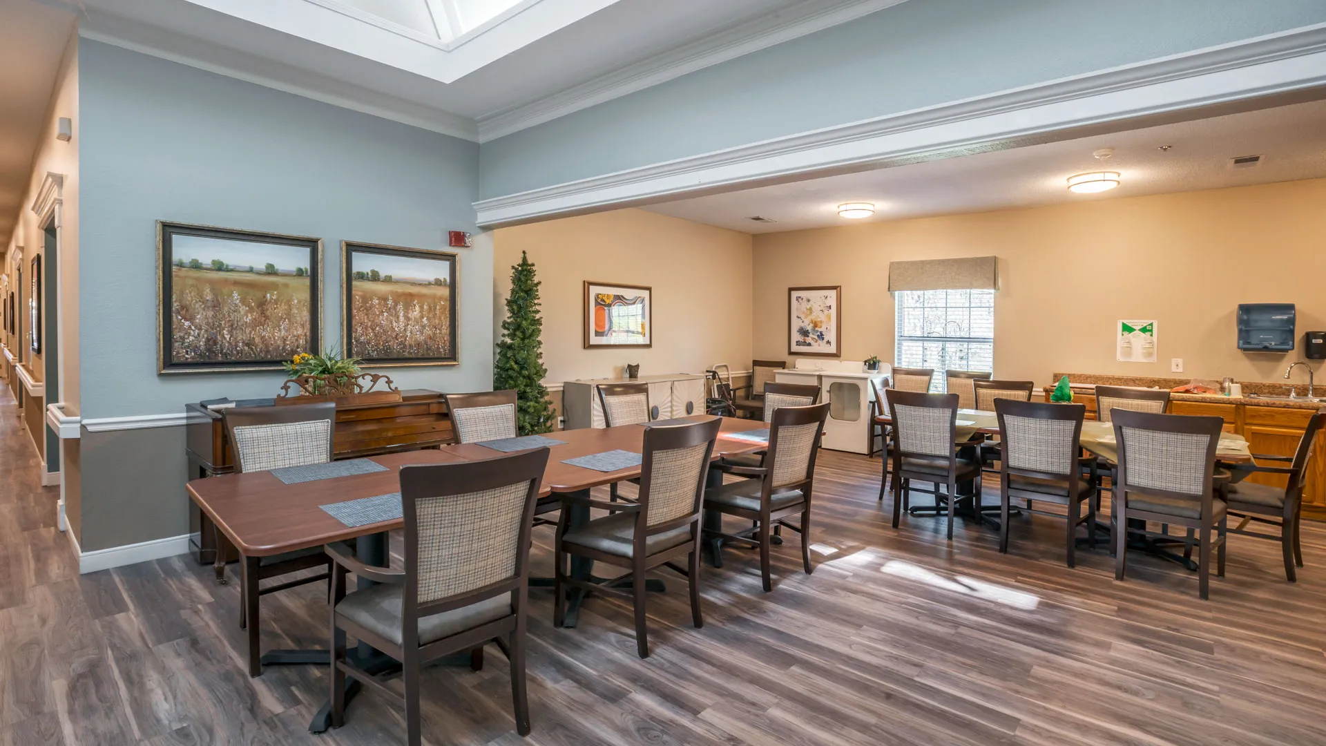Activity Room at American House Shallowford, an Assisted Living and Memory Care Facility