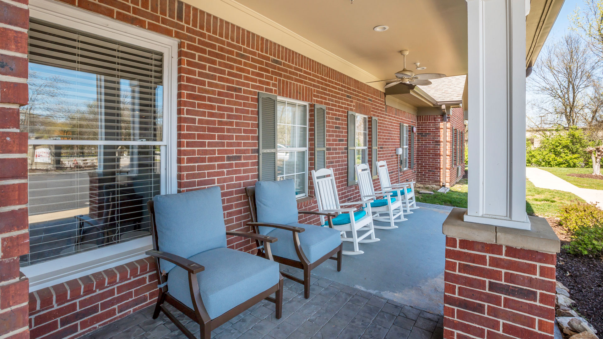 Front Porch at American House Shallowford, an Assisted Living and Memory Care Facility