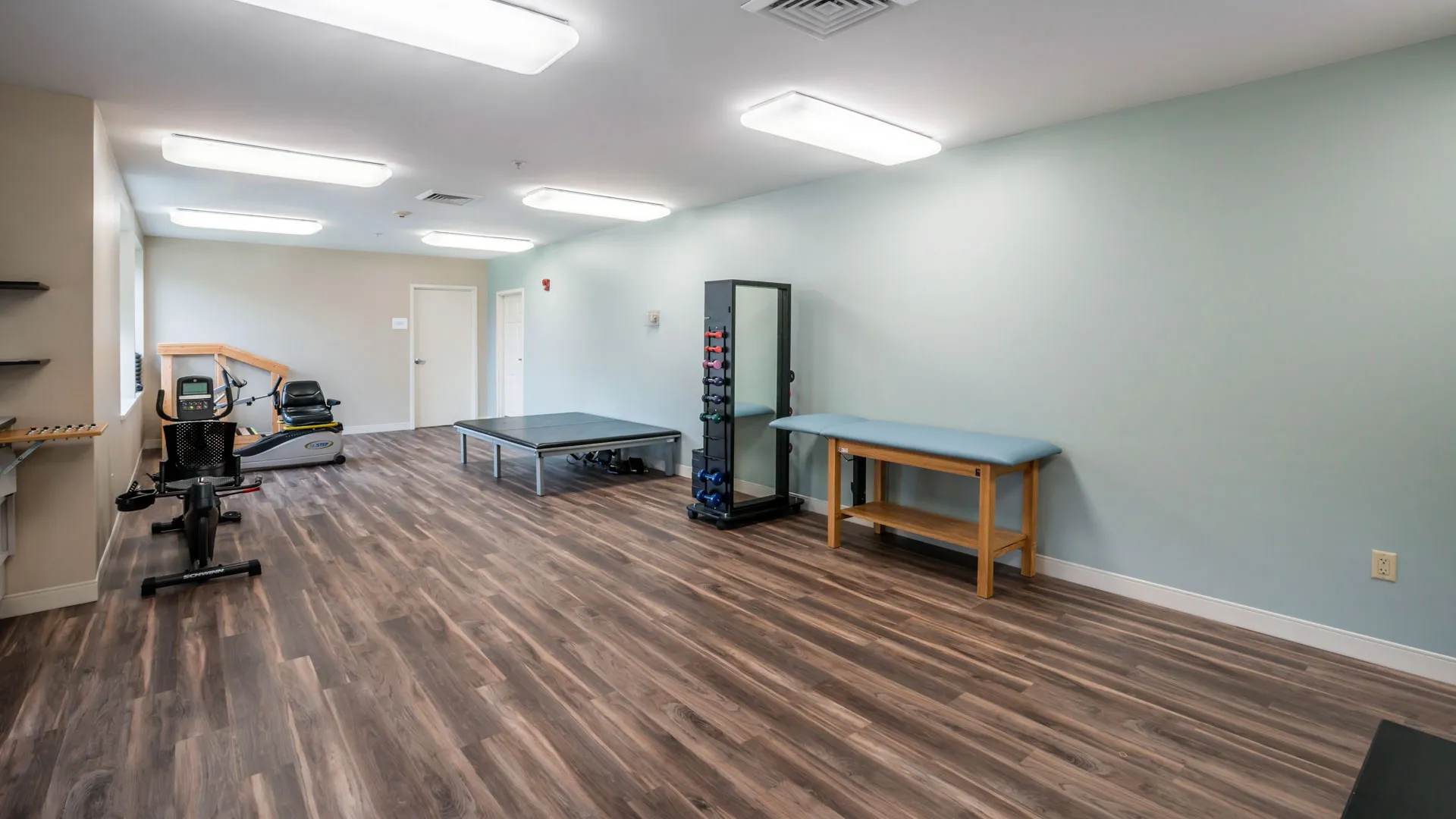 Fitness Room at American House West Knoxville Assisted Living Facility