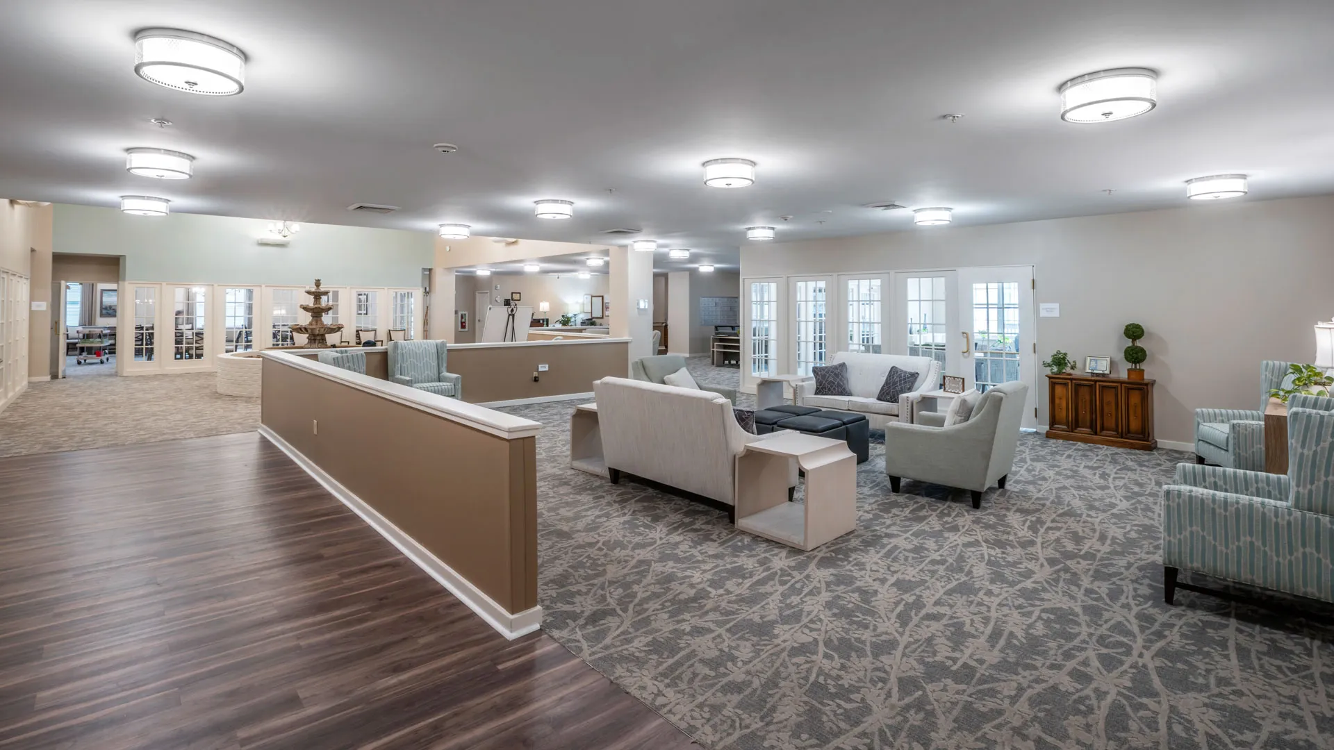 Lobby at American House West Knoxville Assisted Living Facility