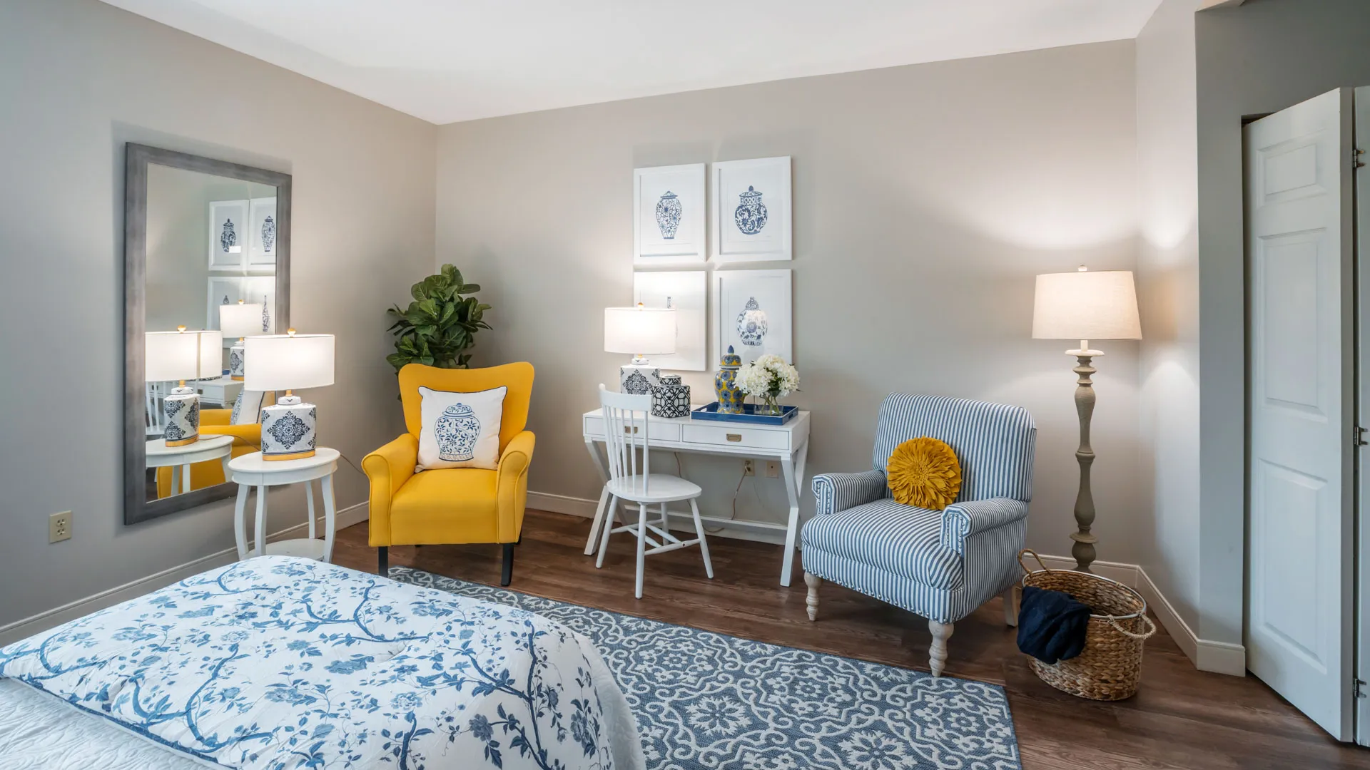Model room at American House West Knoxville Assisted Living Facility adsf