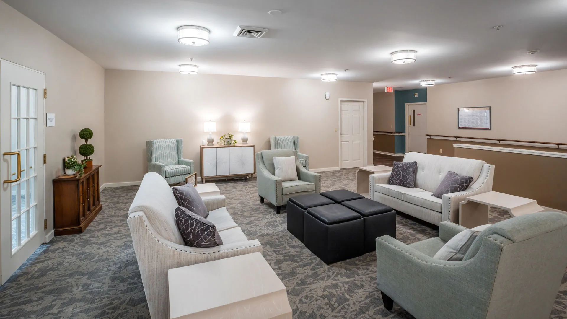 Sitting Area at American House West Knoxville, an Assisted Living Facility