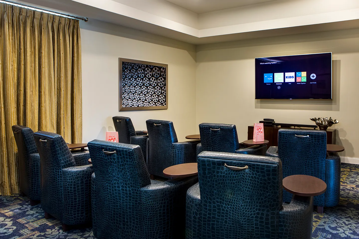Theater at American House Burlington Creek Assisted Living and Memory Care