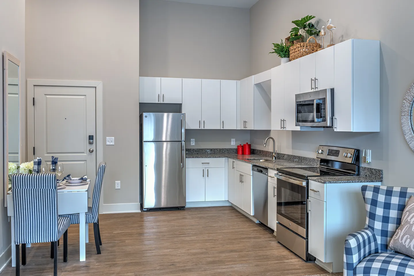 kitchen at lansing area assisted living community