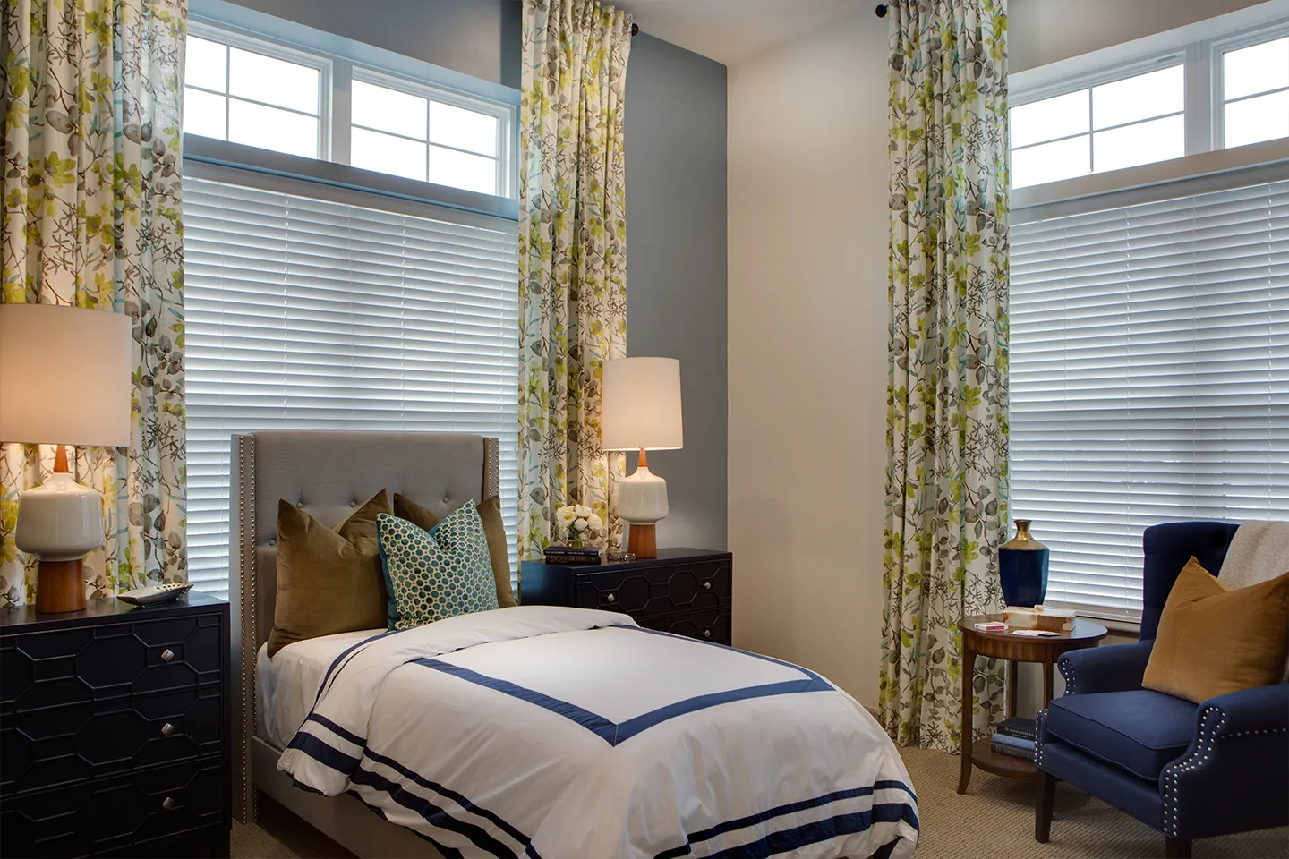 Model Bedroom at American House Town and Country, an assisted living community in Town and Country, MO
