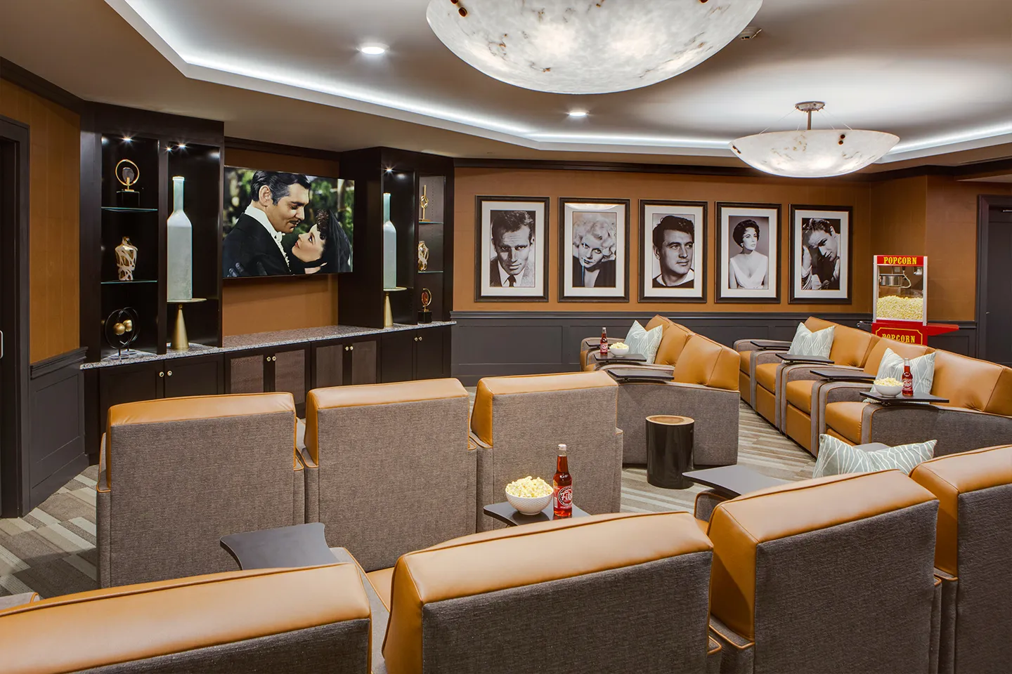 Theater at American House Town and Country, an Assisted Living and Memory Care Facility