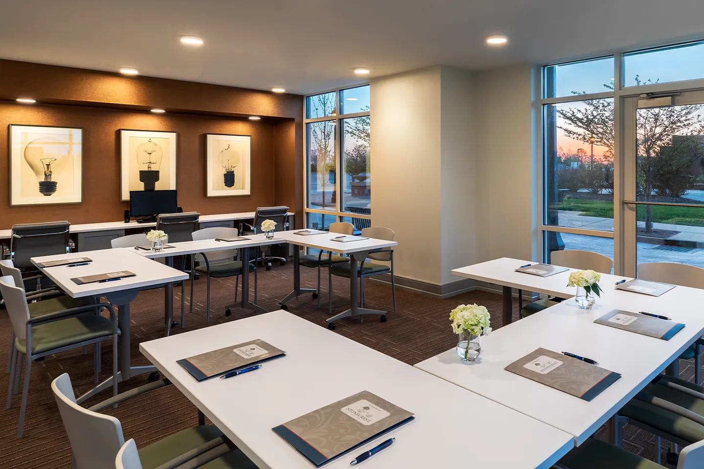 Conference room at American House Wildwood Village Assisted Living Facility