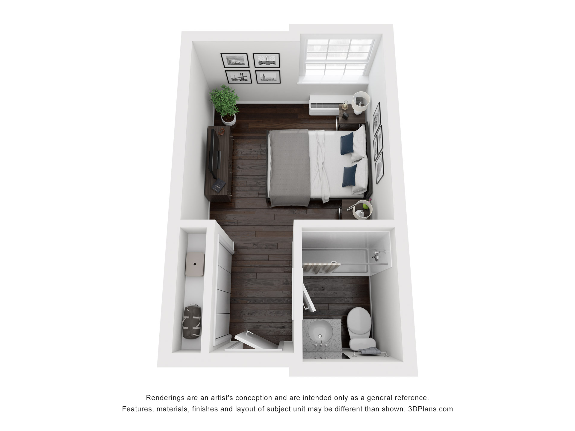 Assisted Living Deluxe Studio Floor Plan in Murfreesboro, TN
