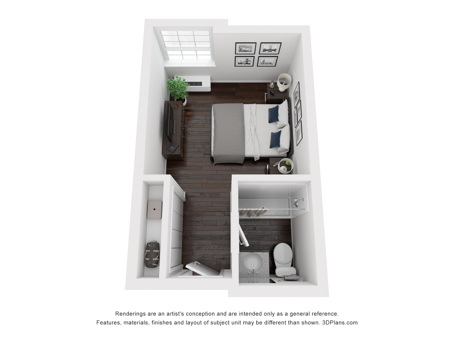 Assisted Living Memory Care Studio Floor Plan in Murfreesboro, TN