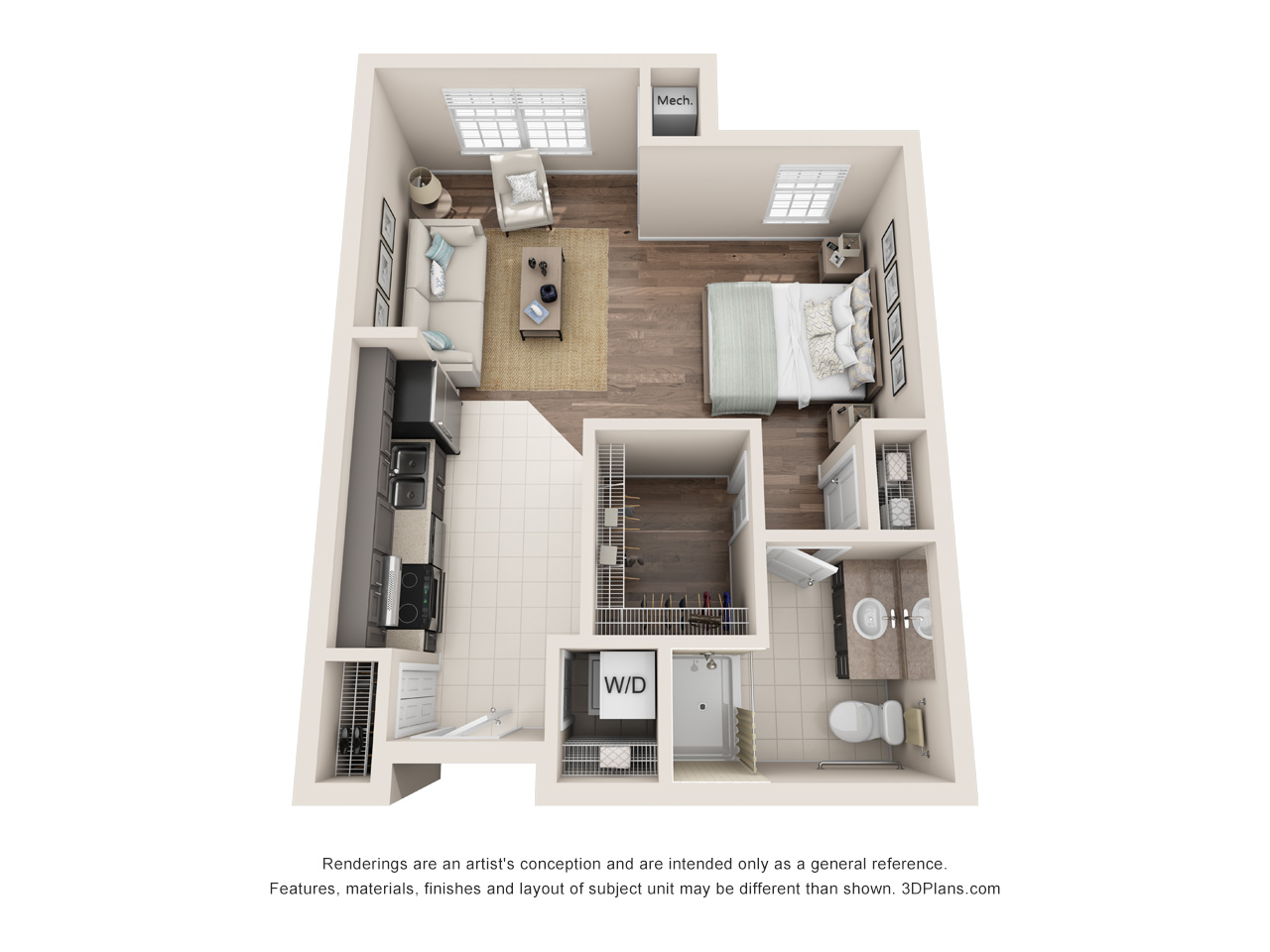 studio apartment for independent living in estero florida