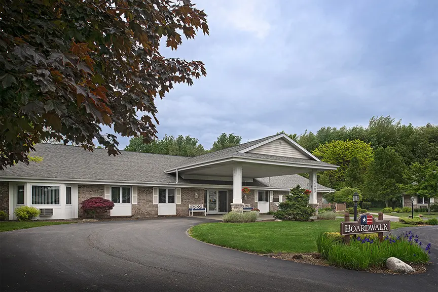 Exterior of American House Holland Retirement Community