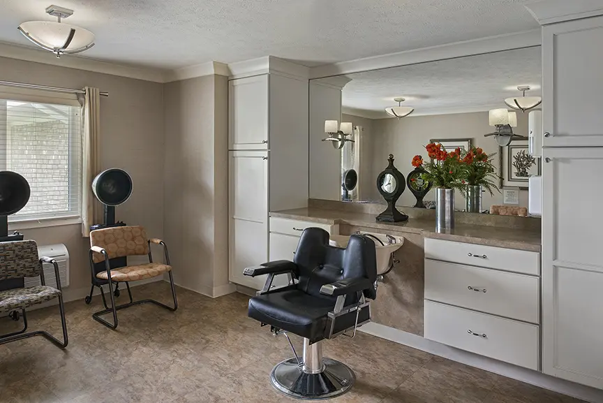 Salon at American House Holland Senior Living adsf