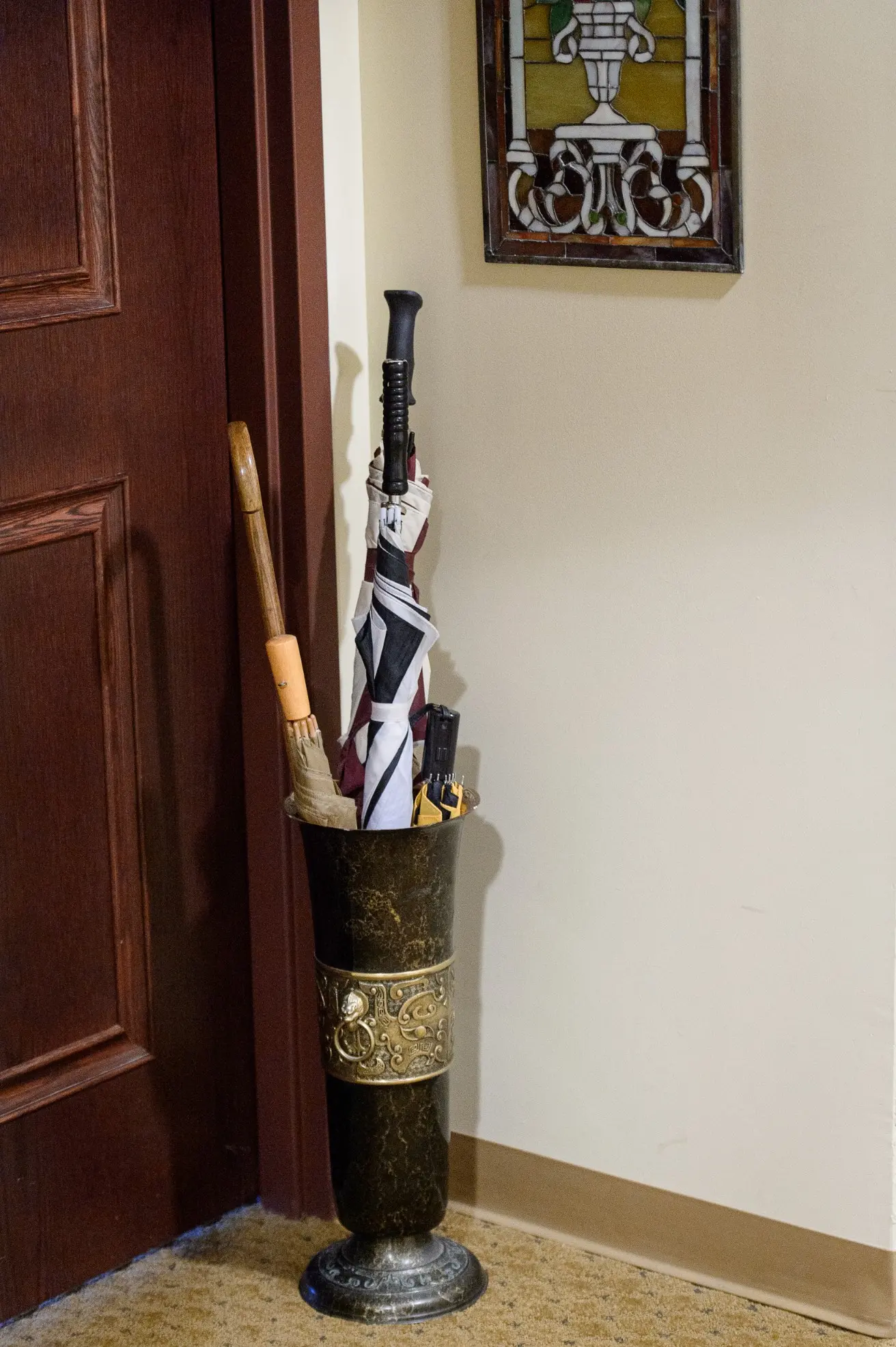 Doorway / entrance of a senior apartment at a retirement community in Niceville, FL