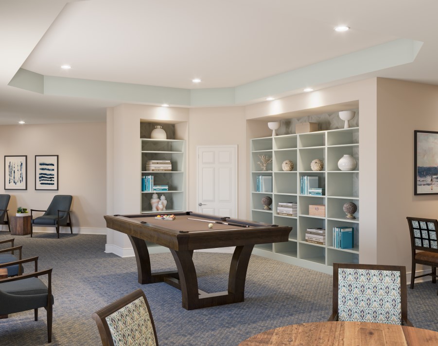 American House Bonita Springs billiard room