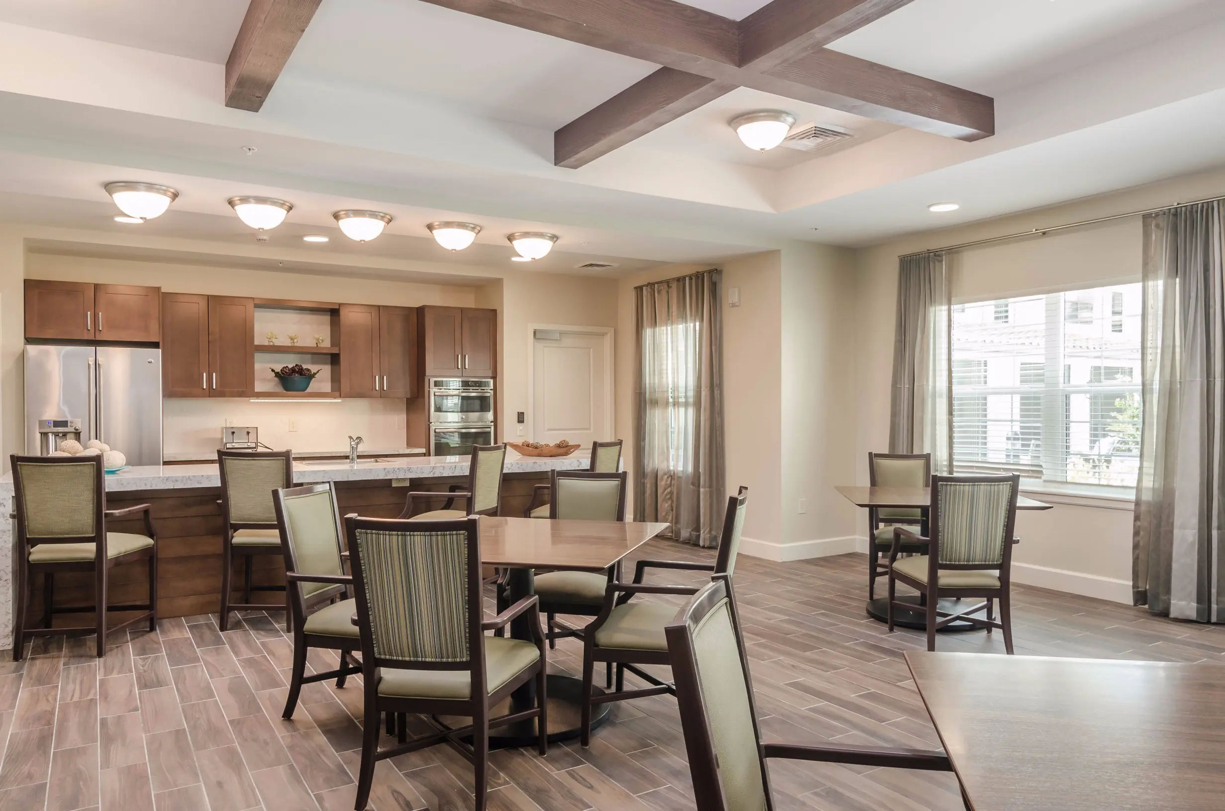 Activity / common area at American House Coconut Point, a retirement community in Estero, FL