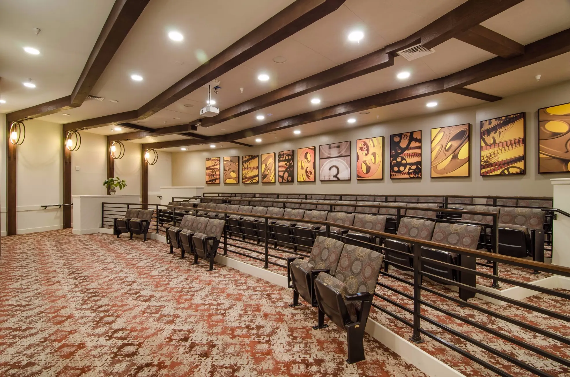 Theatre at American House Coconut Point, a senior living community in Estero, FL