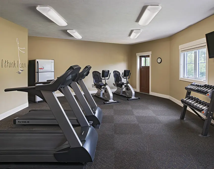 Fitness Center at American House Jenison Senior Living