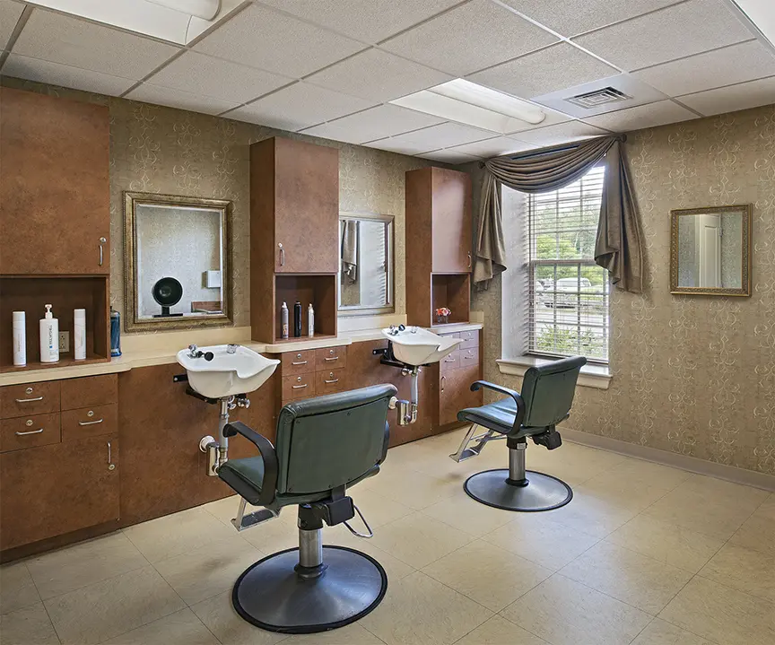 Salon at American House Keene Retirement Community