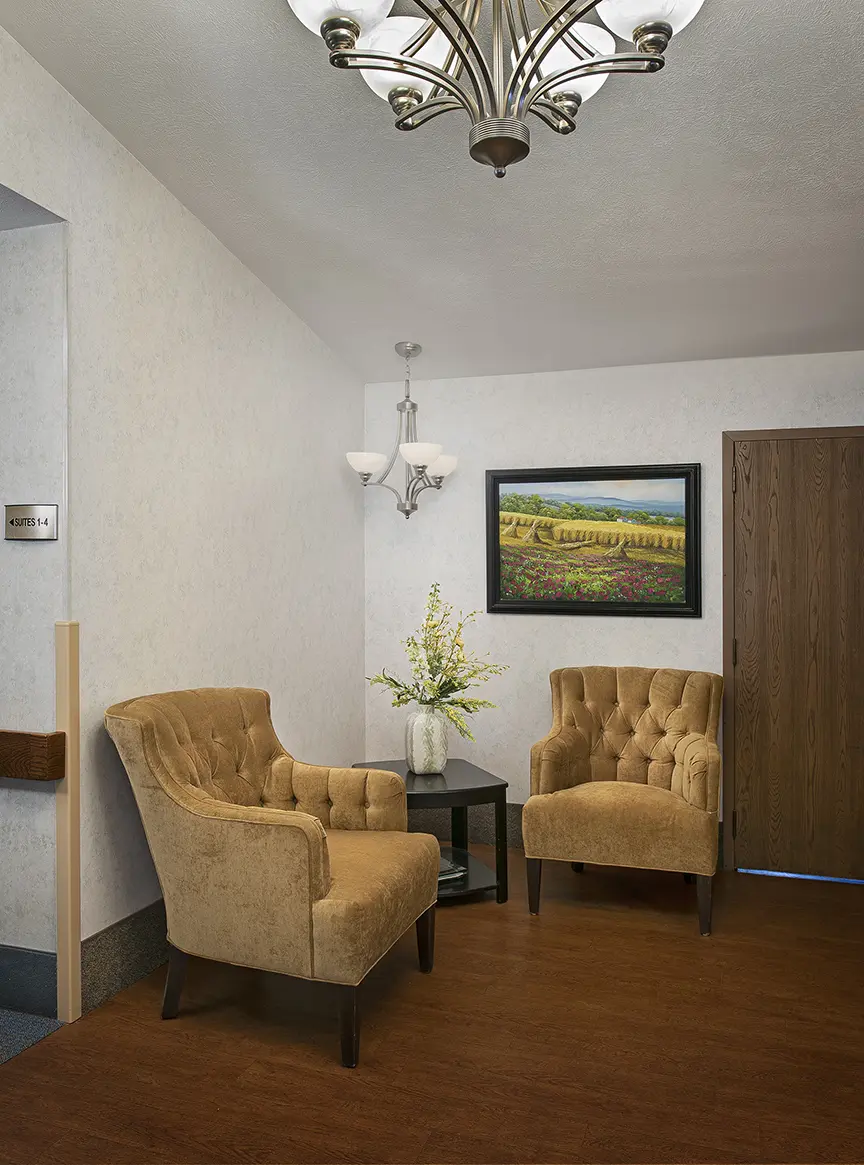 Common area at American House Kentwood Elder Home