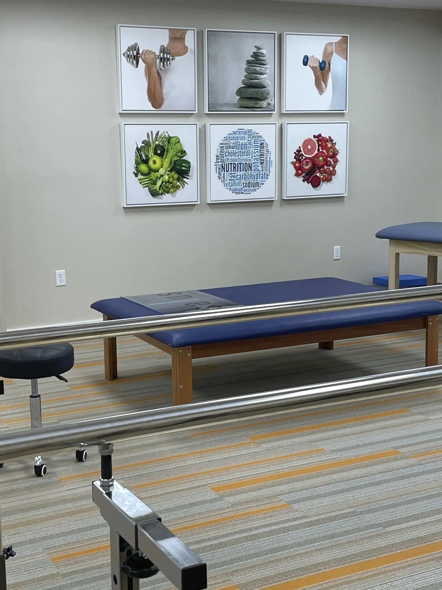 Physical therapy room at American House assisted living in St. Petersburg, FL