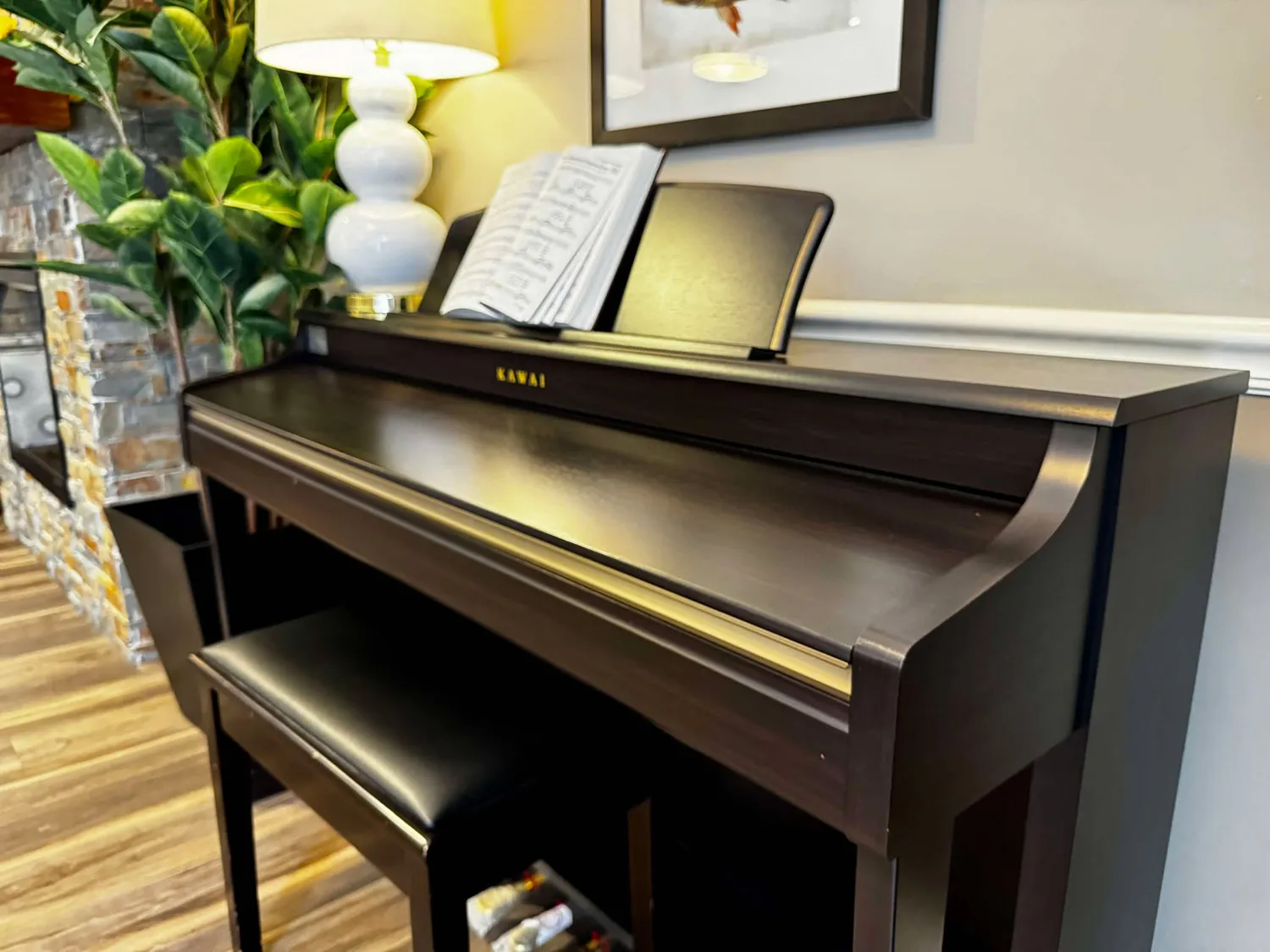 Piano at a senior living community